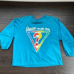Vintage Guess womens long sleeve T (size S)